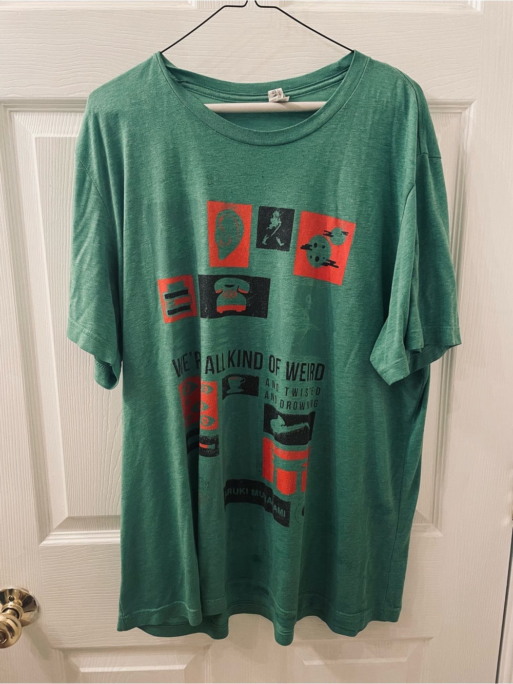 Comfort Fit Short Sleeve Tee in Teal Green